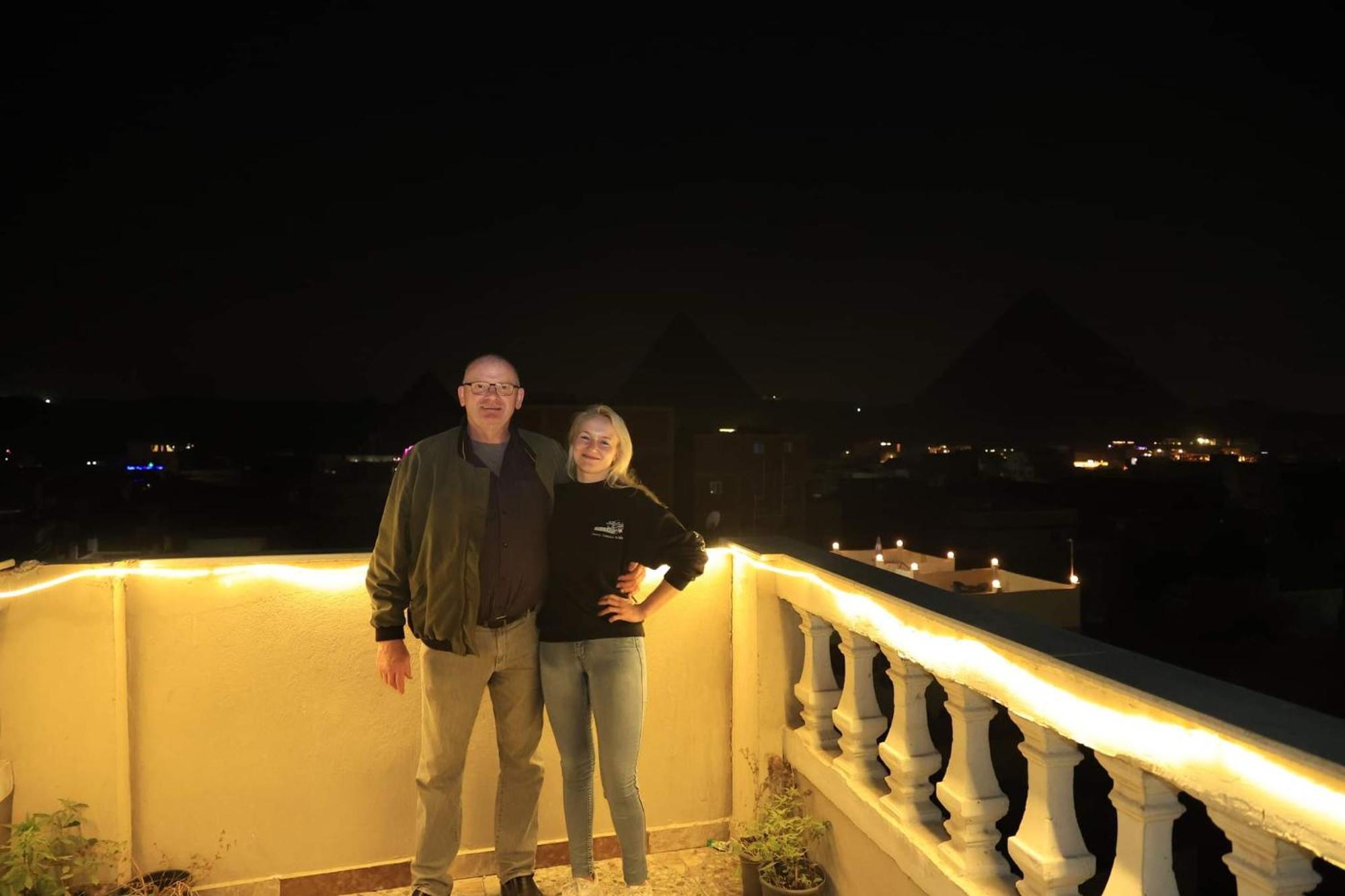 Explore Stars Pyramids View Kafrat al Jabal Exterior photo